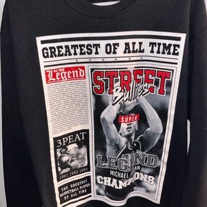 Micheal Jordan Graphic Crewneck